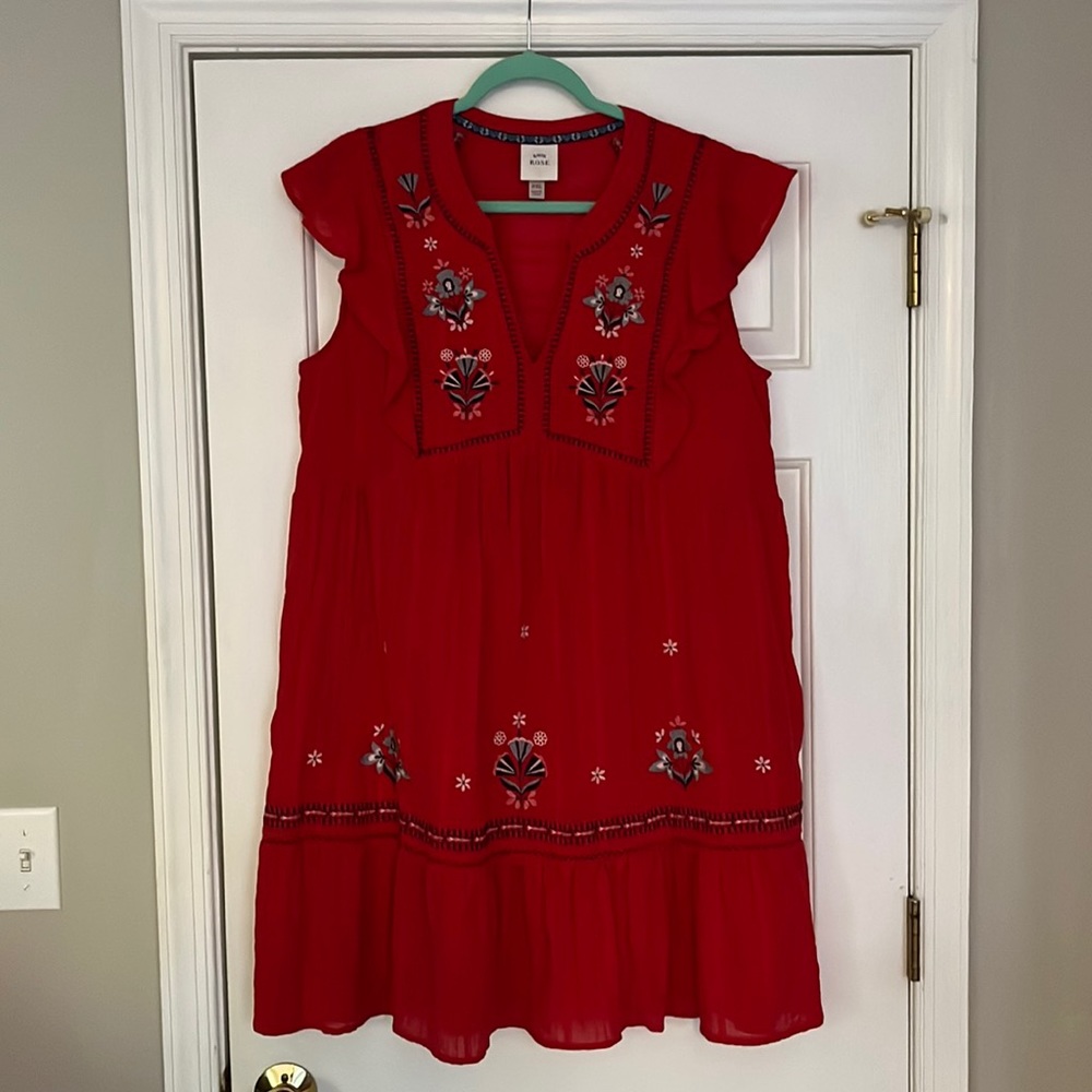 KNOX ROSE Red Dress XXL
